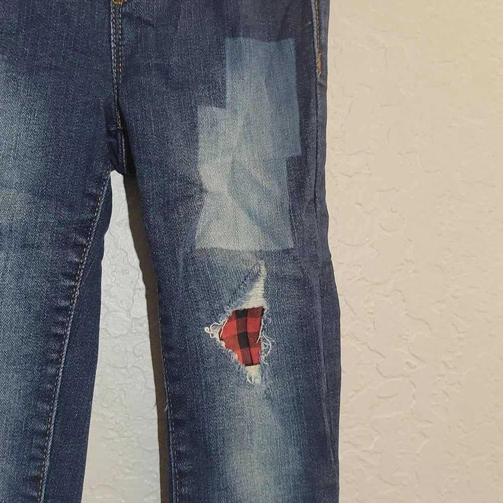 BABY GAP 1969  Distressed Patch Legging Jean